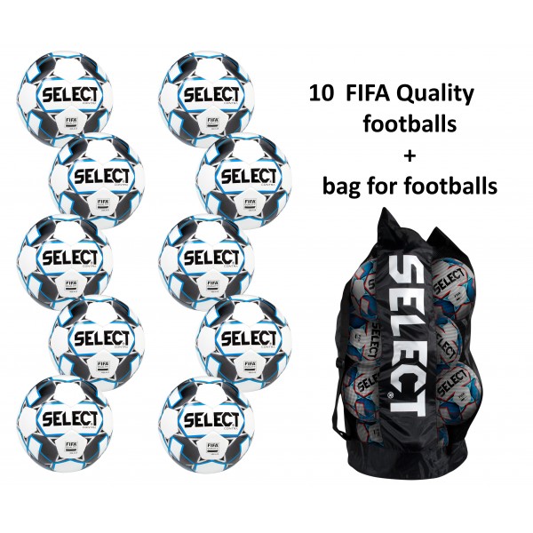 bag of footballs size 5